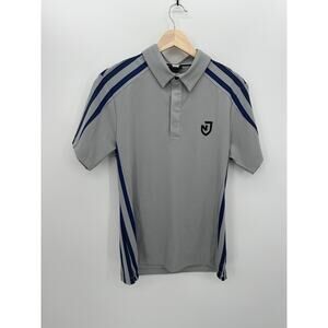 PXG Parsons Xtreme Golf Polo Men Sz S Gray Performance Stretch ML23ATP1-04NJ